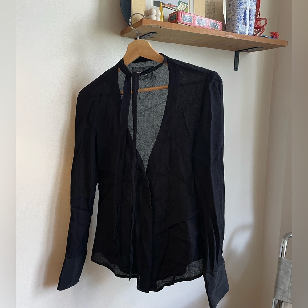 Reformation Silk Blouse